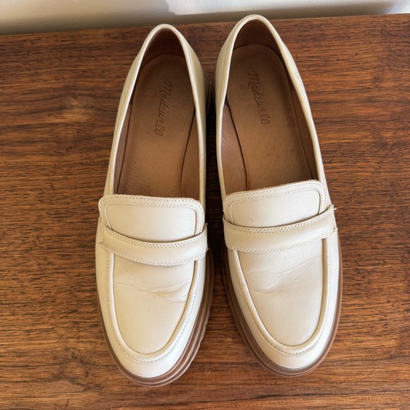 Madewell the Bradley lug sole loafer in leather - Picture 6 of 9
